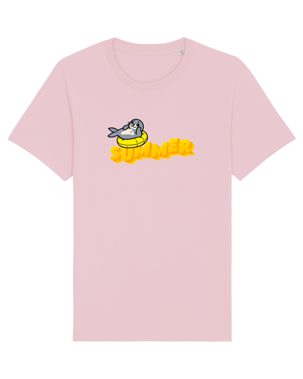 Tricou mânecă scurtă Unisex Rocker Cotton Pink