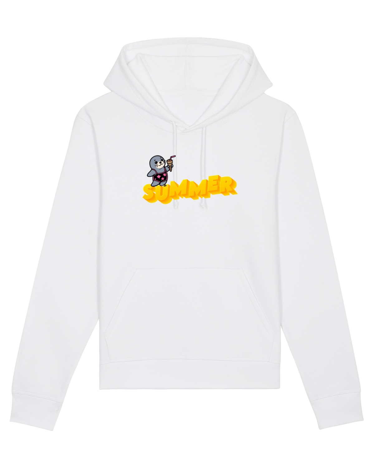Hanorac Unisex Drummer White
