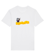 Summer  Tricou mânecă scurtă Unisex Rocker