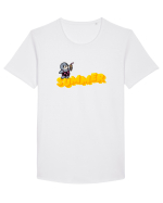 Summer  Tricou mânecă scurtă guler larg Bărbat Skater