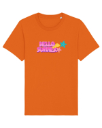 Hello summer Tricou mânecă scurtă Unisex Rocker