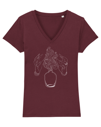 Magic hands ( white edition) Burgundy