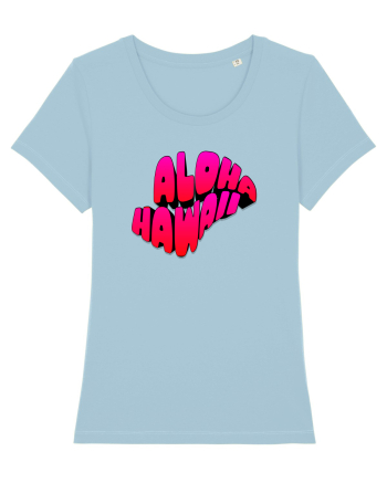 Aloha Hawaii  Sky Blue