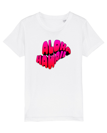 Aloha Hawaii  White