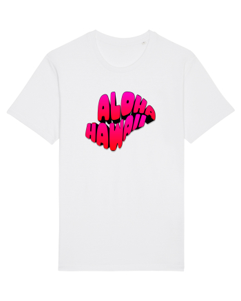 Aloha Hawaii  White