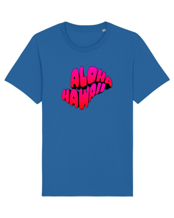 Aloha Hawaii  Royal Blue
