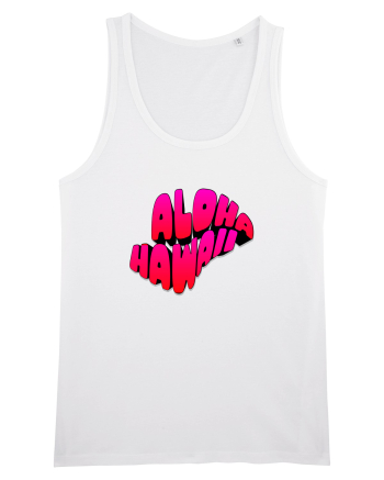 Aloha Hawaii  White
