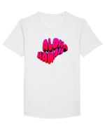 Aloha Hawaii  Tricou mânecă scurtă guler larg Bărbat Skater