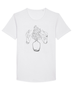 Magic hands (black edition) Tricou mânecă scurtă guler larg Bărbat Skater