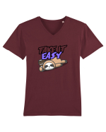 Take IT easy  Tricou mânecă scurtă guler V Bărbat Presenter