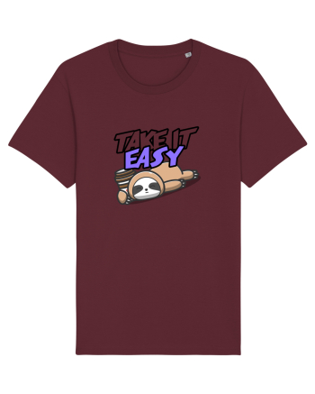 Take IT easy  Burgundy