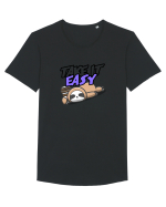 Take IT easy  Tricou mânecă scurtă guler larg Bărbat Skater