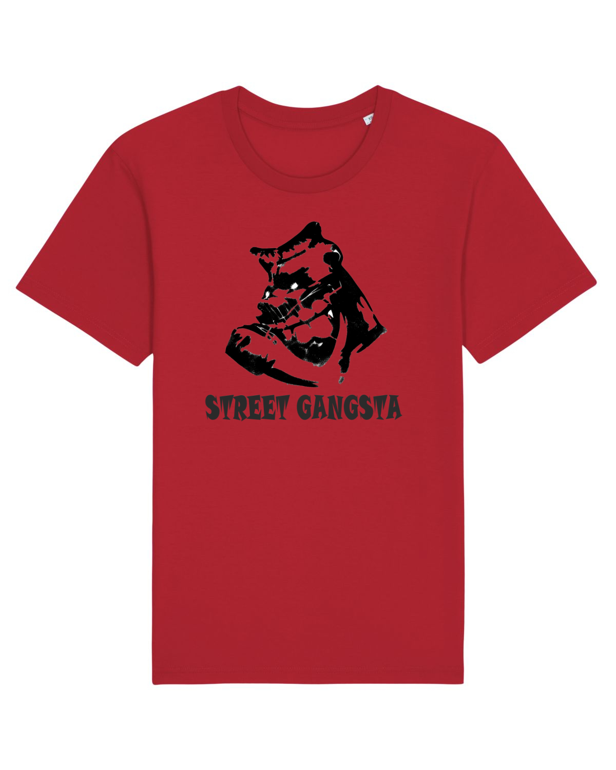 Tricou mânecă scurtă Unisex Rocker Red