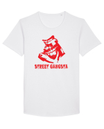 street gangsta v2 Tricou mânecă scurtă guler larg Bărbat Skater