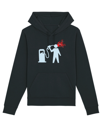 Pretul benzinei si motorinei ne omoara Hanorac Unisex Drummer