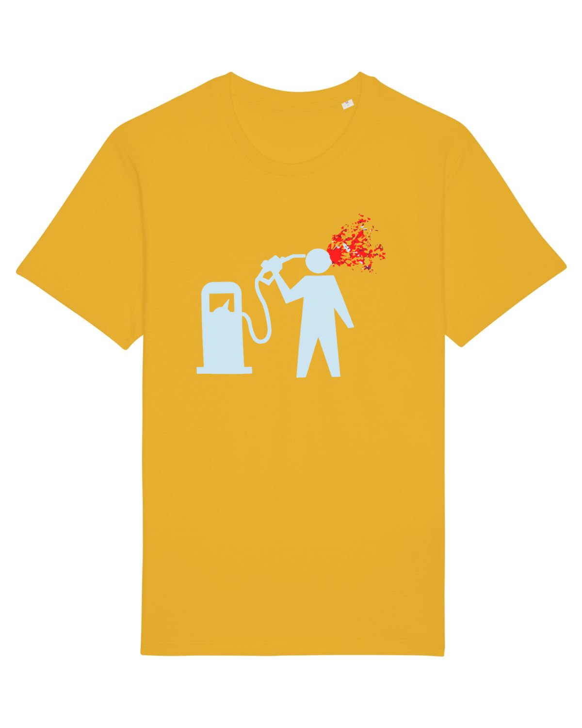Tricou mânecă scurtă Unisex Rocker Spectra Yellow