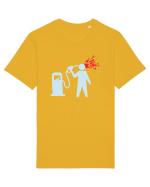 Pretul benzinei si motorinei ne omoara Tricou mânecă scurtă Unisex Rocker