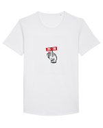 F-you 2020 Tricou mânecă scurtă guler larg Bărbat Skater