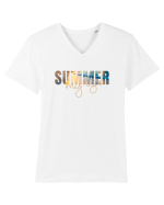 Summer  Tricou mânecă scurtă guler V Bărbat Presenter