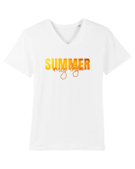 Summer  Tricou mânecă scurtă guler V Bărbat Presenter