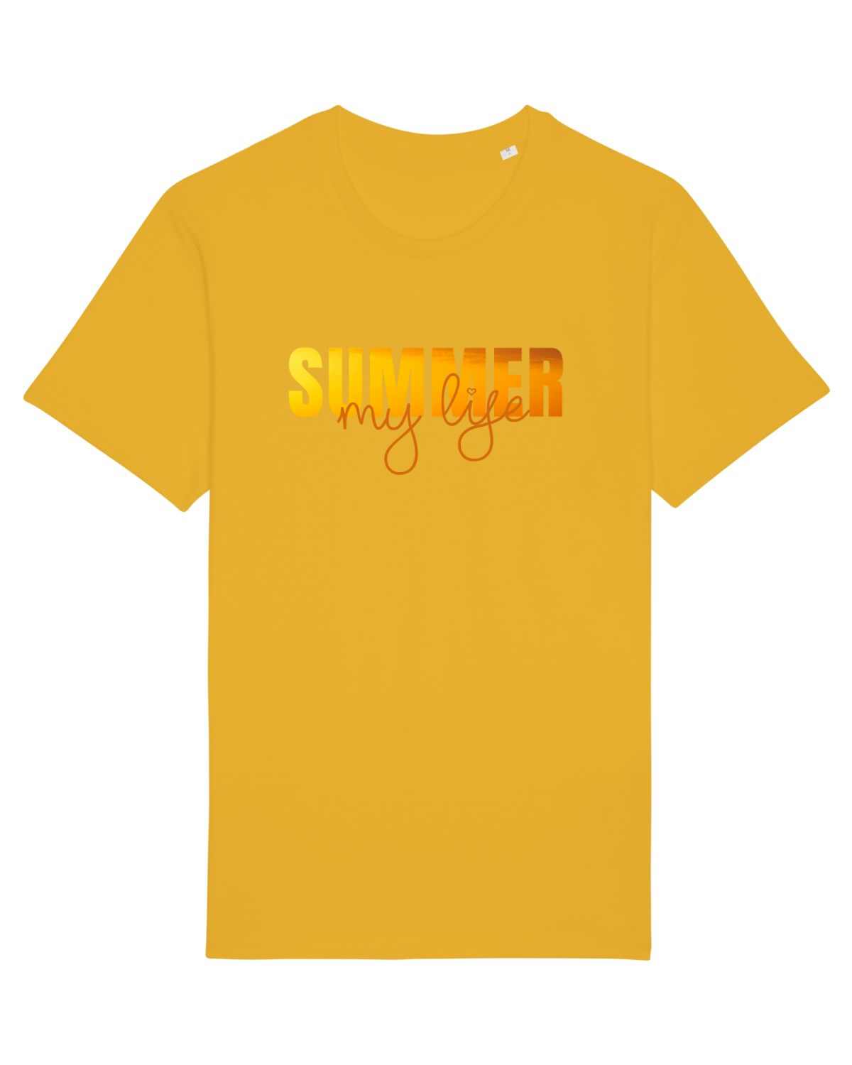 Tricou mânecă scurtă Unisex Rocker Spectra Yellow