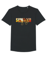 Summer  Tricou mânecă scurtă guler larg Bărbat Skater