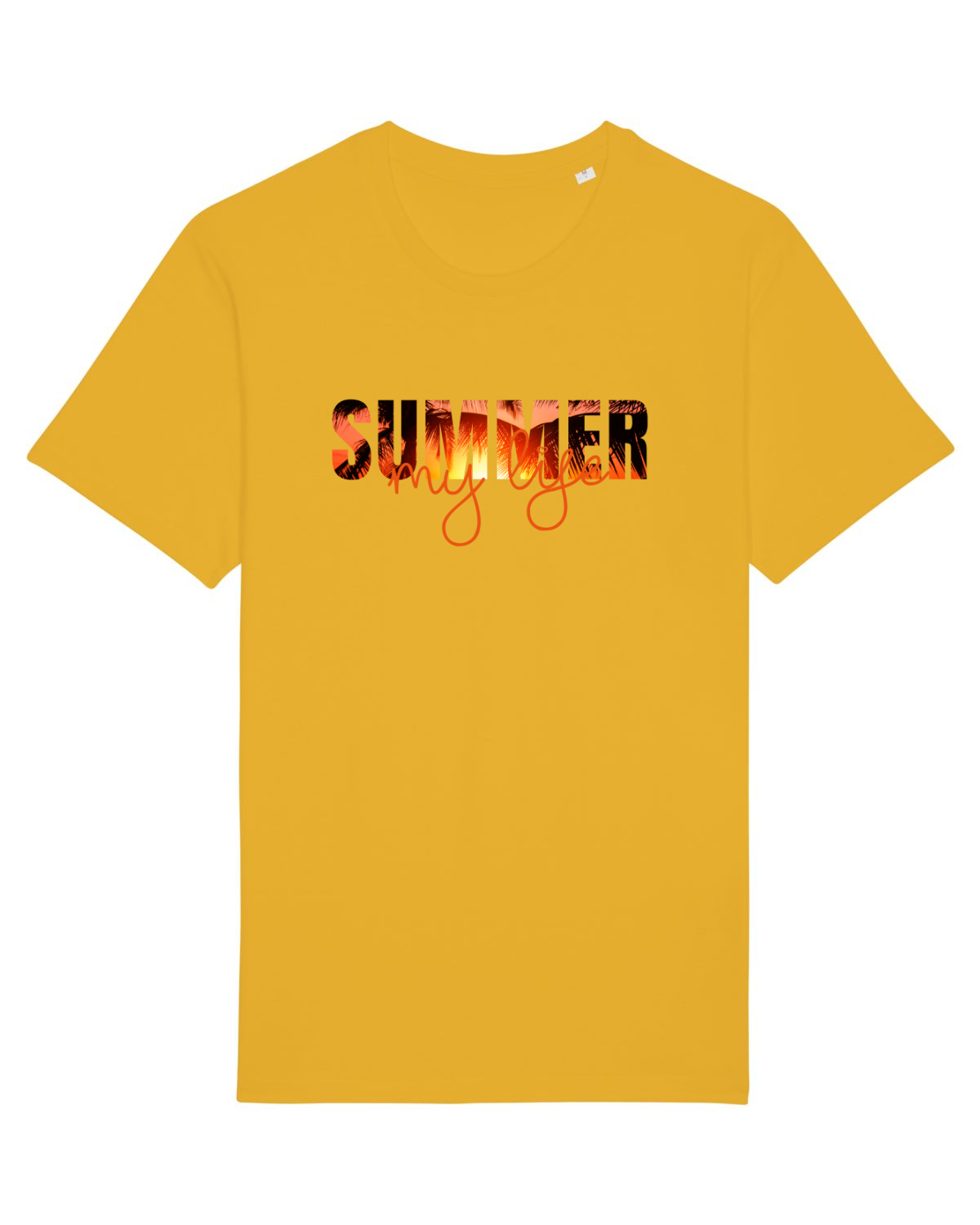 Tricou mânecă scurtă Unisex Rocker Spectra Yellow