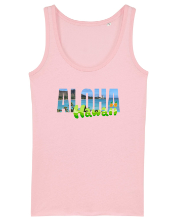 Aloha Hawaii  Cotton Pink
