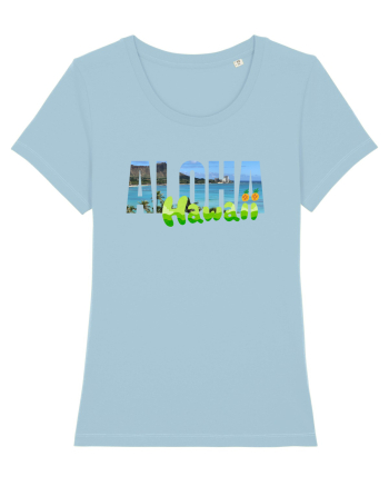 Aloha Hawaii  Sky Blue