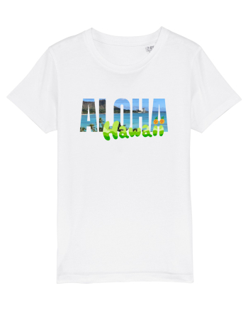 Aloha Hawaii  White