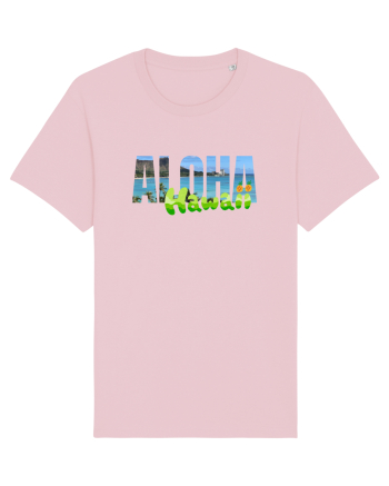Aloha Hawaii  Cotton Pink