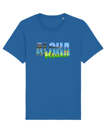 Aloha Hawaii  Royal Blue