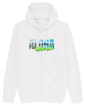 Aloha Hawaii  White