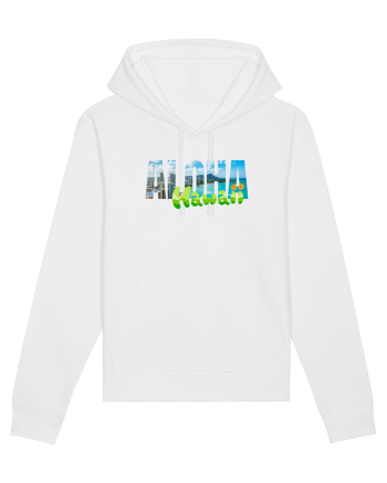 Aloha Hawaii  White
