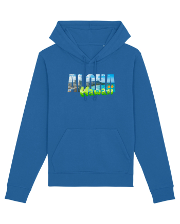 Aloha Hawaii  Royal Blue