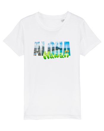 Aloha Hawaii  White