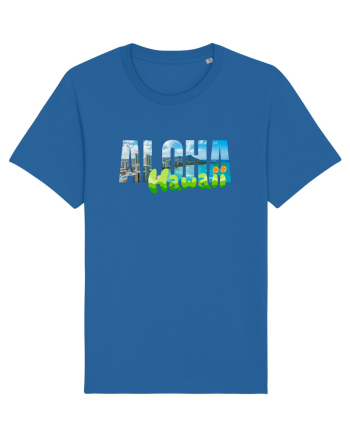 Aloha Hawaii  Royal Blue
