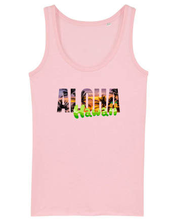 Aloha Hawaii  Cotton Pink