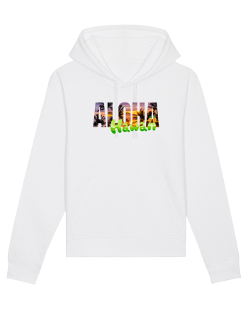 Aloha Hawaii  White