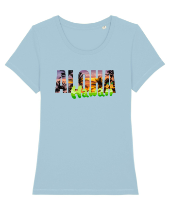 Aloha Hawaii  Sky Blue