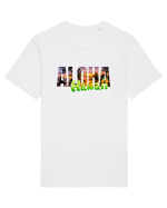 Aloha Hawaii  Tricou mânecă scurtă Unisex Rocker