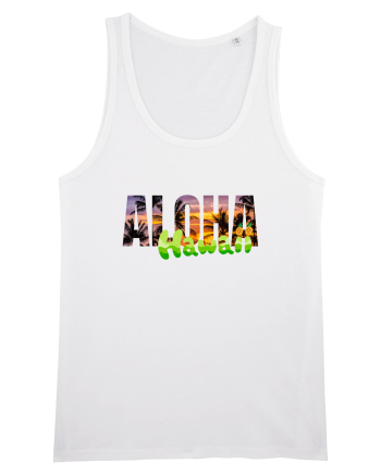 Aloha Hawaii  White