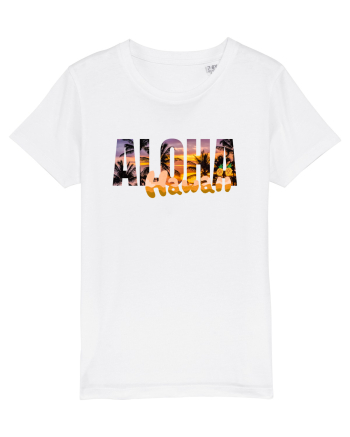Aloha Hawaii  White