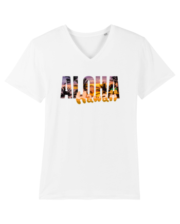 Aloha Hawaii  White