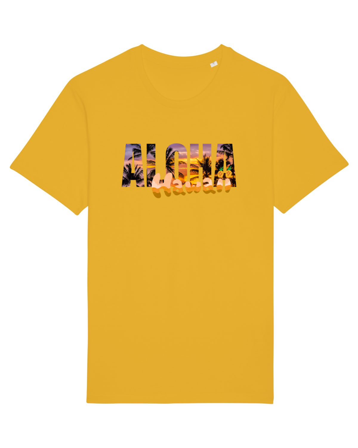 Tricou mânecă scurtă Unisex Rocker Spectra Yellow