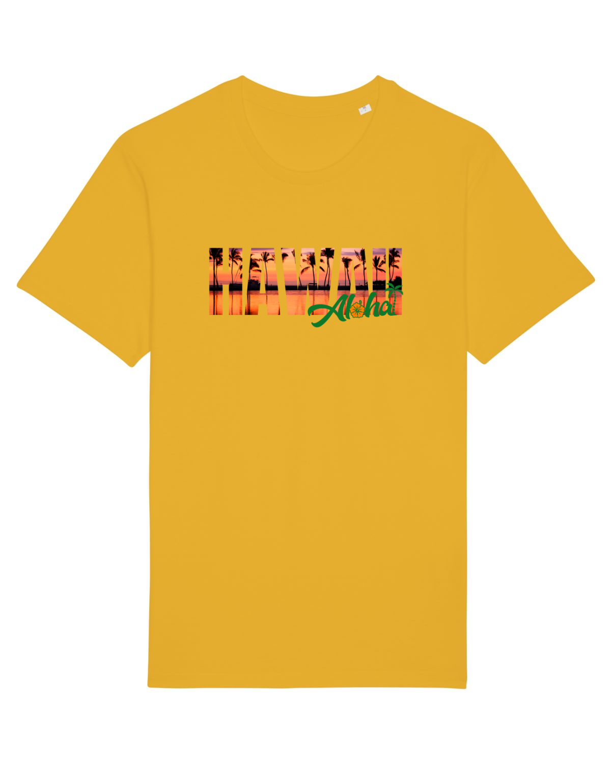 Tricou mânecă scurtă Unisex Rocker Spectra Yellow
