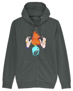 Fairy in the bottle Hanorac cu fermoar Unisex Connector