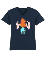 Fairy in the bottle Tricou mânecă scurtă guler V Bărbat Presenter