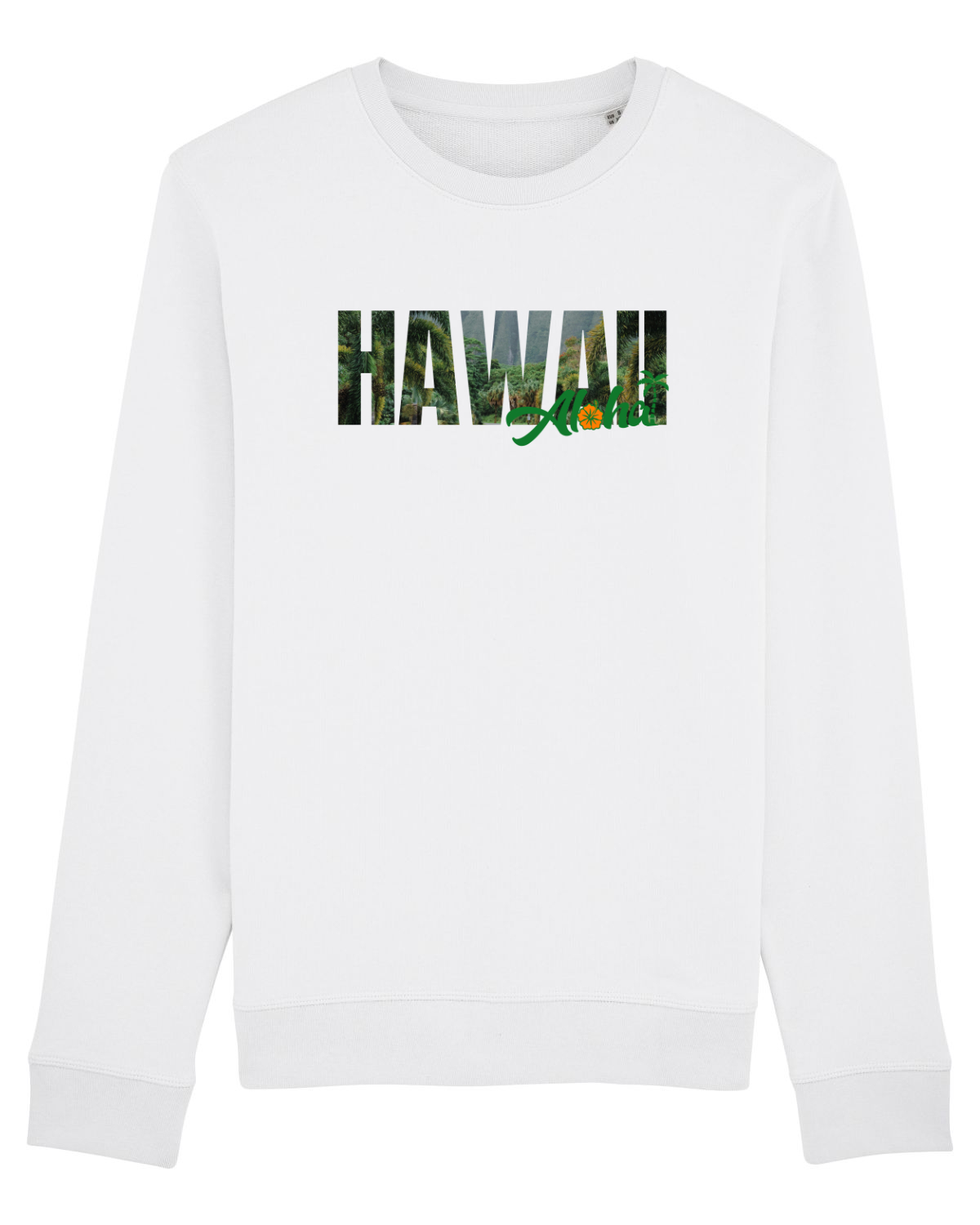 Bluză mânecă lungă Unisex Rise White