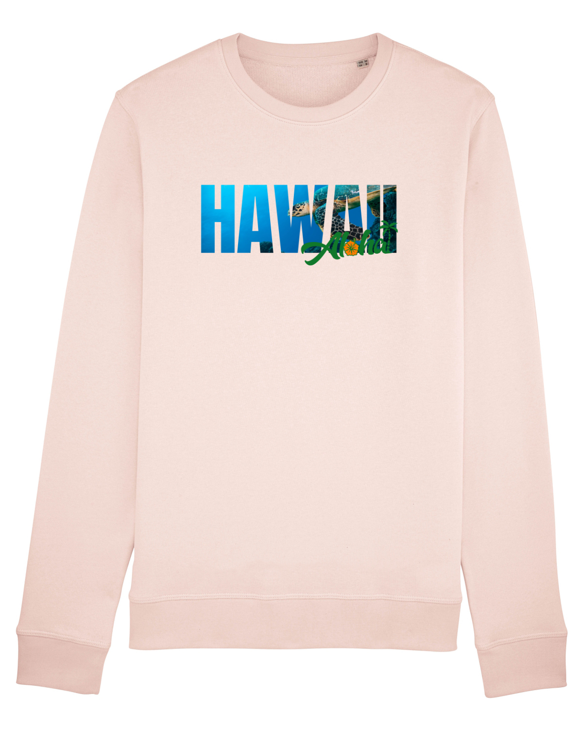 Bluză mânecă lungă Unisex Rise Candy Pink